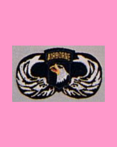 101st Airborne Parawing Patch