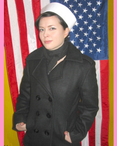 Ladies U.S. Navy Pea Coat