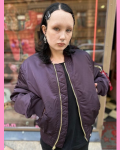 Plum Alpha MA-1 Bomber Jacket