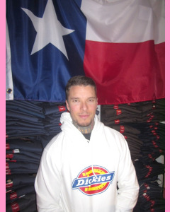 White Dickies San Antonio Hood