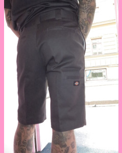 Charcoal Dickies Slim Work Shorts