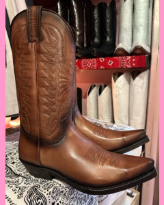 Mexico Boots, Brown
