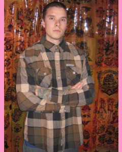 Brown Seattle Flannel Shirt