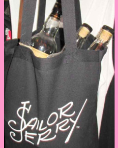 Black Sailor Jerry Signature Tote Bag