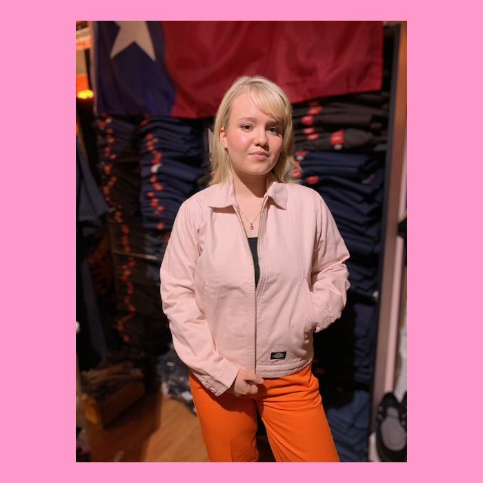 Pink dickies clearance jacket