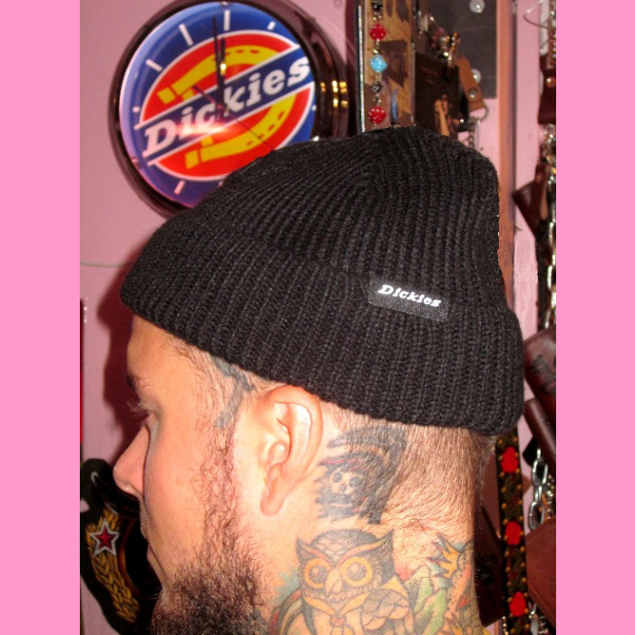 Dickies Woodworth Beanie Black Garageland