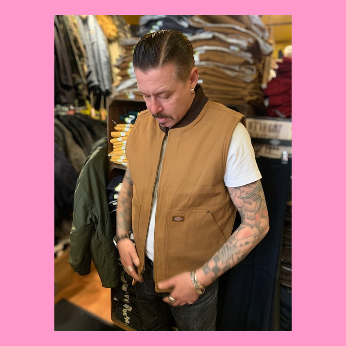 Dickies canvas vest hotsell