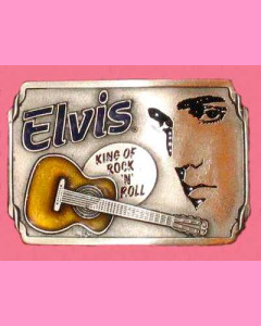 Elvis Guitar Buckle
