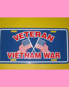Vietnam Veteran Licence Plate
