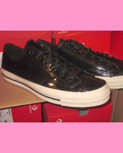 Black Patent Leather 70´s All Star Ox Converse